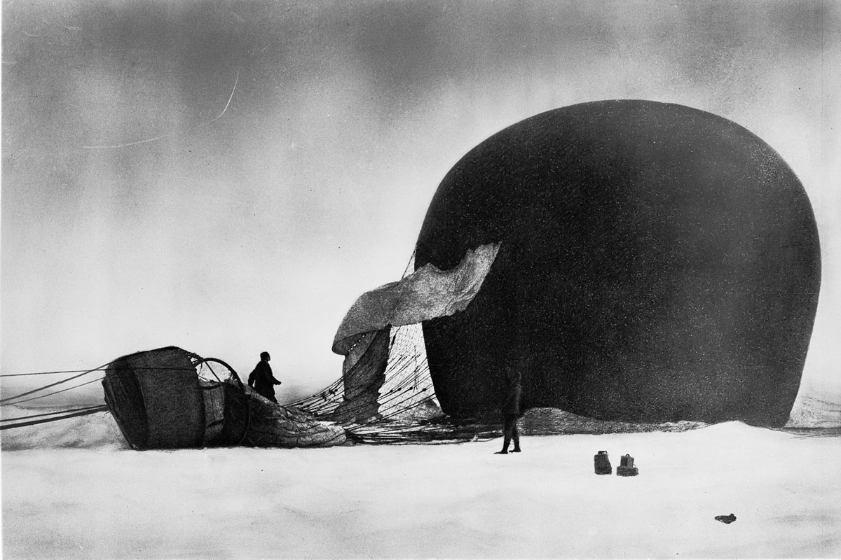 Ballon vers le pole Nord s.a. andrées polarexpedition